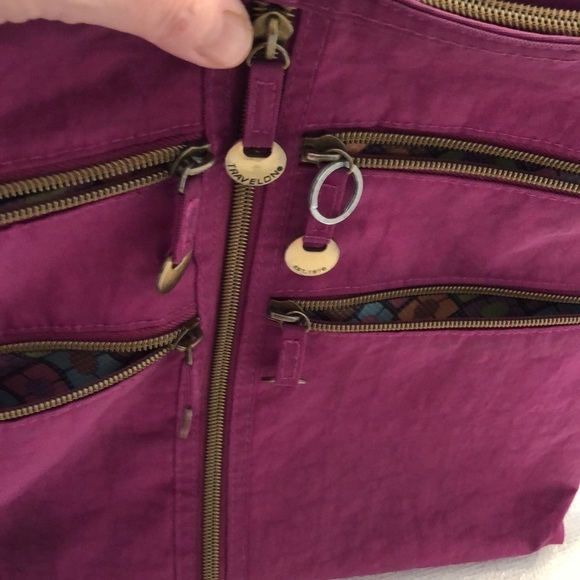 Travelon canvas crossbody bag. - Picture 7 of 11